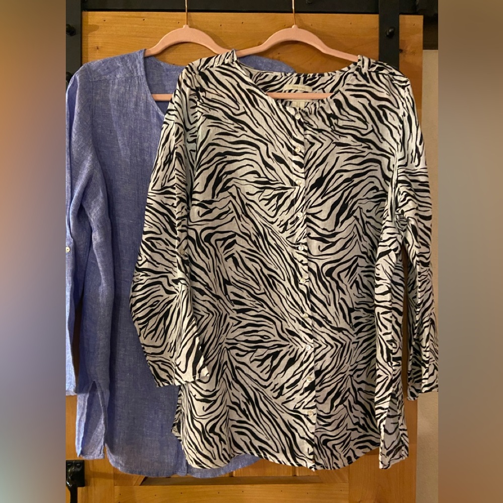 Two ladies linen tops